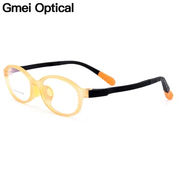 Gmei Optice Copii Sănătoși Ochelari Ultra-light Flexibil TR90 Gel de Siliciu Confortabil în condiții de Siguranță Deplină Rim Copii Ochelari Rame CX68004