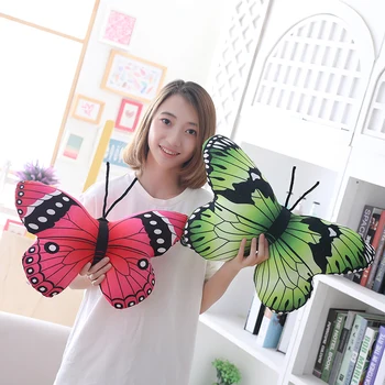 Simulare Moale Fluture Pernă De Pluș Jucărie De Pluș Animale Fluture De Pluș Jucarii Copii Perna Decor Acasă Fată Ziua De Nastere Cadouri