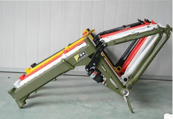 44mm părți de biciclete de Munte biciclete cadru din aliaj de aluminiu 26er 26*17inch MTB cadru Pliere coada moale cadru