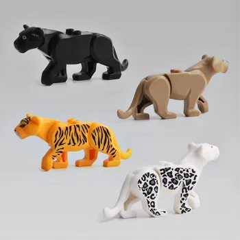 Animal Model De Serie Cifre Mari Blocuri Animale Jucarii Educative Pentru Copii Pentru Copii Cadou Compatibil Cu Legoed Duploed
