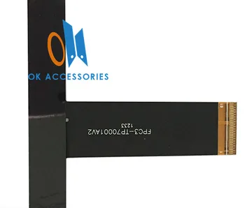 Garanție de de Culoare Neagra Pentru Etuline Etl-T740G Ecran Tactil Digitizer 1 BUC/Lot