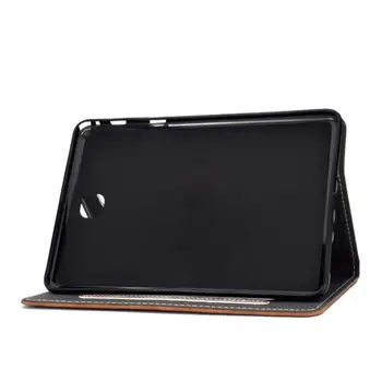 SM-T355 Caz Pentru Samsung Galaxy Tab a 8.0 SM-T350 T355 P350 Smart Cover Funda Moda Desene animate Comprimat Piele PU Stand Shell Caz