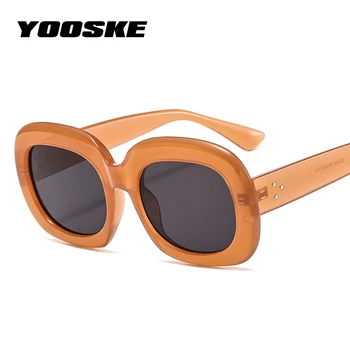 YOOSKE Supradimensionat ochelari de Soare pentru Femei Brand Design Sexy si Damele de Nuante Ochelari de Soare Vintage 90 de Mare Rama de Ochelari UV400