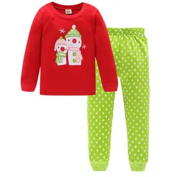 Toamna si iarna copilul băiat lenjerie set de pijama din bumbac baieti excavator pijama cu maneca lunga pijamas copii costum pijama enfant H033