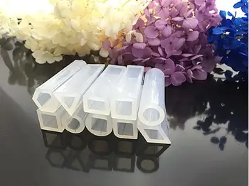 10 Bucati Asortate Forme de Silicon Pandantiv DIY Matrite Rășină Epoxidică Matrite pentru DIY Bijuterii Pandantiv Instrumente de Matrite de Silicon