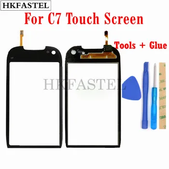 HKFASTEL Touch Pentru Nokia C7 C7-00 Touch Screen Digitizer Sticla Exterioară de pe Panoul Frontal Înlocuire Nu Display LCD