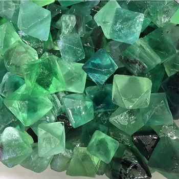50-100g Naturale Cristal de Fluorit Octaedru Brut Minereu de Piatră Pandantiv Fluorit Octaedru Pandantiv Prime Piatră prețioasă Decor Acasă D3