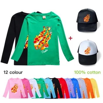 2020 Brand PRESTONPLAYZ Jachete pentru Fete Baieti Preston Playz Maneca Lunga Tricou Hanorace Hip-hop Topuri Haine + hat