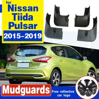 Pentru Nissan Pulsar Tiida C13~2019 Mașină de Noroi-Față Apărătoare de noroi din Spate apărătoare de noroi Aripa apărătoare de noroi Accesorii 2016 2017 2018