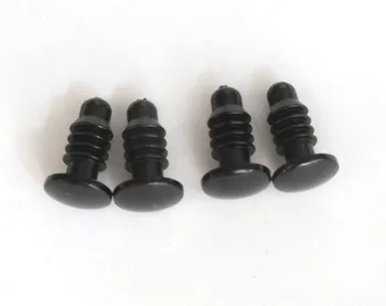 100pair 7mm plat forma rotunda negru jucărie ochii pentru diy accesorii papusa