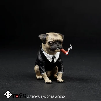 1/6 Scară Starling Trabuc Câine Animal de Companie Figura Scena Pentru Bărbați în Negru MIB Figura de Acțiune de Colectare AS032
