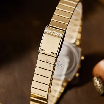 Casio ceas de aur cu diamante Naturale pentru femei ceasuri set top brand de lux Impermeabil Cuarț ceas femei digital Sport doamnelor часы