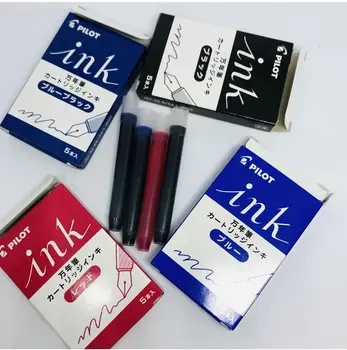 Pilot de Lux Transparent Caligrafie Fântână/Stilou Caligrafie Ergo Prindere Extra Fine NibClear/Marker Negru Pix Japonez pentru Student