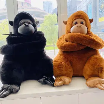 Simulare Cimpanzeu Papusa de Plus Obraznic Maimuță Jucărie de Pluș Cadou / Perna Strânge King Kong Jucării pentru Copii