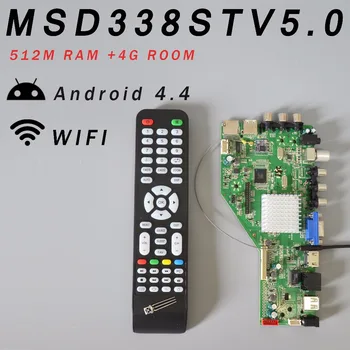 RAM 512MB & 4G de stocare MSD338STV5.0 Inteligente de Rețea Wireless TV Driver Bord Universal Andrews LCD Placa de baza 1024M Android