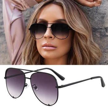 Sexy Lady Vintage de Metal Rotund ochelari de Soare Barbati de Conducere Negru Oglinda Retro Ochelari de Soare Doamna Umbra ochelari de Soare UV400 Oculos De Sol