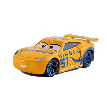 Noi Disney Pixar Sedan 2/3 Fulger McQueen Curse Jackson Furtuna Ramirez 1:55 Turnate din Aliaj de Metal pentru Copii Mașini de Jucărie Cadou