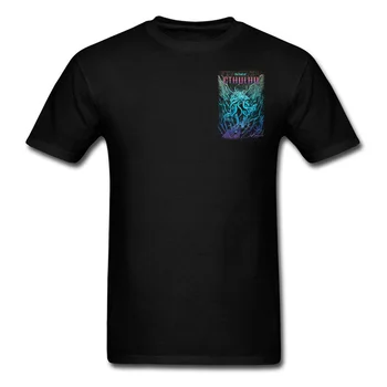 Lovecraft Tricou Pentru Bărbați O ie Coșmar de Cthulhu Design T-shirt 3D Digital Graphic Tee Shirt Mare Tricou Bumbac