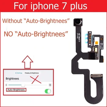 Mici cu care se Confruntă Camera pentru iPhone 7 7G 7Plus Camera Frontală cu Proximitate Senzor de Lumină Flex Cablu Piese de schimb