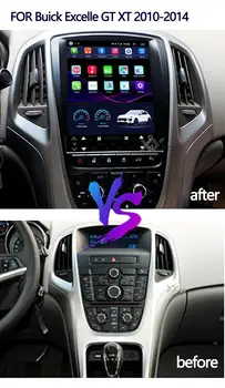 9.7 inch Android 10.0 Tesla ecran vertical mașină de player multimedia navigatie GPS radio pentru 2010-2017 Buick Excelle Opel Astra J