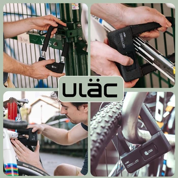 ULAC de Amprente de Blocare Biciclete antifurt U-Lock de Blocare de siguranță Inteligent Lockset în aer liber Motociclete Biciclete E-Bike Accesoriu