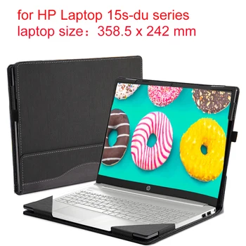 Husa pentru Laptop Pentru Laptop Hp 15-du Serie De 15.6 Maneca Caz Pentru Laptop Hp 15-du1066TX 15s-du1xxx Sac Husă de Protecție Piele Cadou