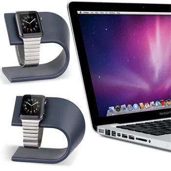 Stand Pentru Apple Watch încărcător Stație de Andocare de tip U din Aluminiu aliaj Magnetic wireless Charging stand iWatch seria 6 5 4 3 se