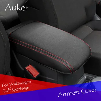 Pentru VW golf sportsvan 2016 2017 2018 Consola Cotiera Capacul Cutiei de Pad Saltea Perna de Linie Auto-styling