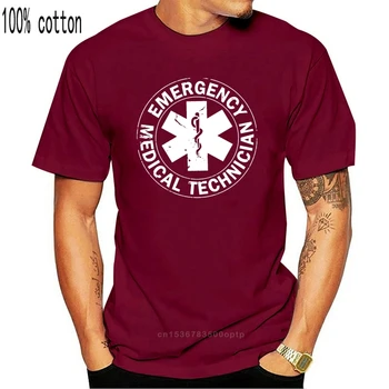 Tehnician Medical de urgență, Ambulanță Logo T-shirt Pentru Bărbați Plus Dimensiune Personalizat Cuplu Tricou