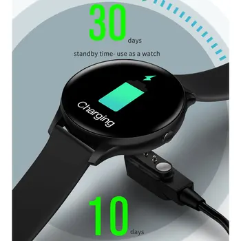 Ceas inteligent K21 Termometru rezistent la apa Tensiunii Arteriale Fitness Tracker Sport 8 Moduri de Femei Bratara Smartwatch Pentru Android IOS