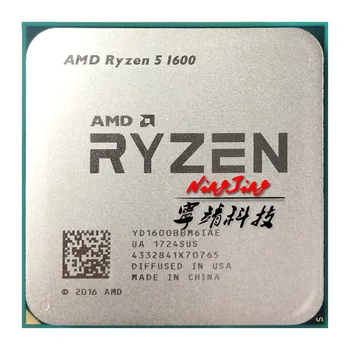 AMD Ryzen 5 1600 R5 1600 3.2 GHz Six-Core Doisprezece Fir 65W CPU Procesor YD1600BBM6IAE Socket AM4