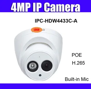 IPC-HDW4433C-UN Mini Dome IP Camera 4MP POE de Rețea IR IP67 Built-in Micro Camera HDW4433C-UN Upgrade de la IPC-HDW4431C-O