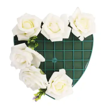 8-bucata set de inimă în formă de flori umed spuma florale de mireasa modelare DIY masina de nunta de masă decorare nunta, decorare auto