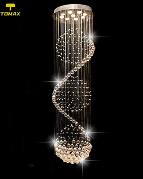 Stil European De Cristal Pandantiv Lumini De Lux Lampă Cu Led-Uri Pentru Tavan Lumina Modern Loft Candelabru Lumina