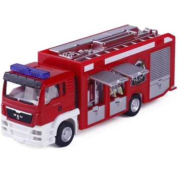 R 1:64 Foc Model de Motor din Aliaj de Mașini de Jucărie Camion Foc Apă-Cisternă Camion pentru Copii Jucăriile Preferate de Vacanță Cadou Vehicule de Jucărie pentru Copii