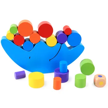 Luna Echilibru Cadru Copil De Educație Timpurie De Jucării Montessori Didactice Luna Echilibru Colorate De Educație Timpurie Bloc Jucarii