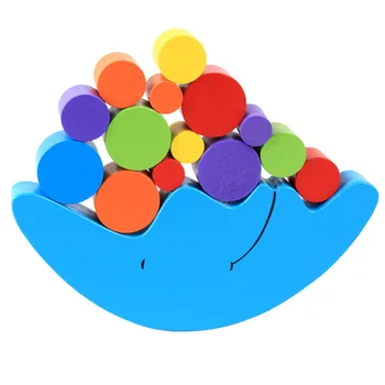 Luna Echilibru Cadru Copil De Educație Timpurie De Jucării Montessori Didactice Luna Echilibru Colorate De Educație Timpurie Bloc Jucarii