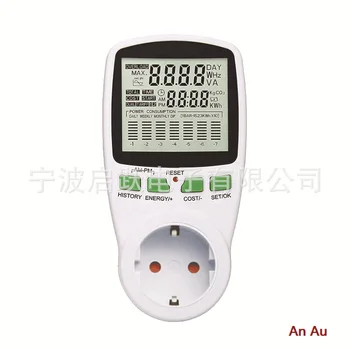 110v AC Digitale de Metri de Putere Wattmeter Contor de Energie Puterea de a Monitoriza Costul energiei electrice Schema de Măsurare Socket Analizor