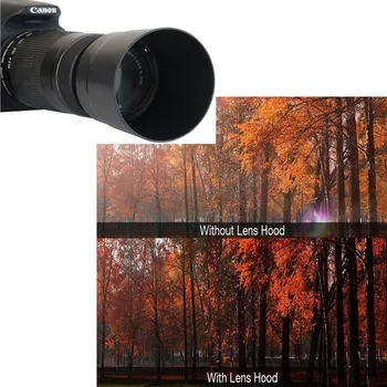 LXH ET-63 Dedicate Baioneta parasolar Pentru Canon EF-S 55-250mm f/4-5.6 is STM Înlocuiește Lentila Canon ET-63