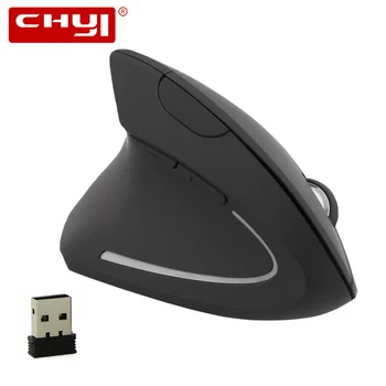2.4 G Wireless Optical Mouse 800/1200/1600DPI Ergonomic Mouse de Gaming USB Vertical Stânga Birou Soareci Încheietura mâinii Vindecare Pentru Laptop
