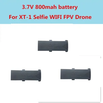 Transport gratuit de Înaltă Calitate XT-1 Selfie WiFi FPV control de la distanță RC Drone Piese de Schimb 2 buc 3pcs 3.7 V 800mah baterie