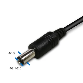 Smar 1buc DC Putere Cablu prelungitor de 3 m/ 10FT Soclu Jack Pentru 5.5mmx2.1mm Male Plug Pentru CCTV aparat de Fotografiat 12 Volt Cablu prelungitor