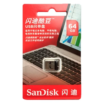 Sandisk USB Flash Drive Encryption Masina Mini Stick USB 16GB 32GB 64GB Memorie Stick Pen Drives Suport Oficial de Verificare