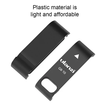 Ulanzi G8-10 Gopro Hero Negru 8 Din Plastic Capac Baterie Capac Detașabil De Tip C De Încărcare Coajă De Protecție Accesorii