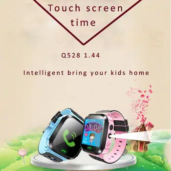 Q528 Ceas Inteligent Copii Copil Ceas SOS de Localizare GSM Tracker Anti-a Pierdut în Siguranță Smartwatch Copil de Paza pentru iOS Android