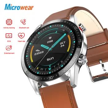 2020 Nou Microwear L13 Ceas Inteligent ECG ritm Cardiac Bluetooth Apel Tensiunii Arteriale Ceas Sport IP68 rezistent la apa L15 L16 smartwatch