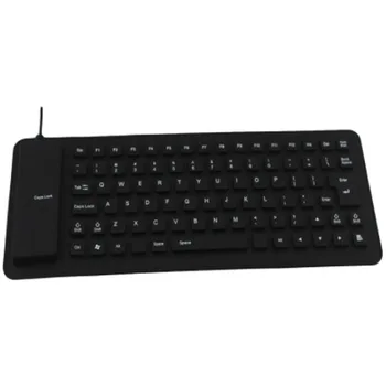 85 Cheile Portabil Mini Tastatura USB Flexibila Waterproof Silicon Moale Tastatură de Gaming Tablet Pliabil Tastatură de Calculator Laptop