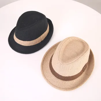 Moda pentru Copii Pălărie de Vară, de Toamnă Jazz Fedora Capac Baby Boy Palarie de Plaja Copii Capac pentru Fete Baieti Copii Pălării