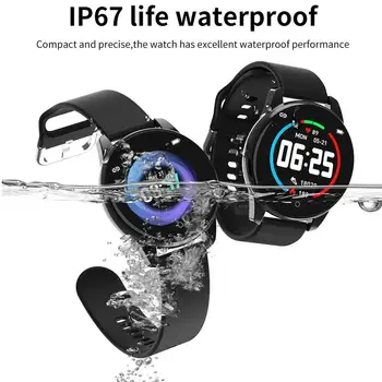 Ceas inteligent Pentru Barbati Femei IP67 rezistent la apa de Moda Sport smartwatch Cu Monitor de Presiune sanguina Instalator Tracker inteligent whatch wach