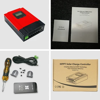 MPPT Controler Solar 40A 60A 48V/36V Solar Charger 24V/12V Baterie de Încărcare Max 150VDC Intrare Auto Back-lumină LCD